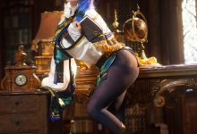 一千只猫薄禾 - NO.014 魔女 安洁[18P-234.4M]-美图岛