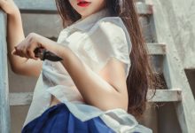 yuuhui玉汇 (Kokuhui) – 天台猫猫+黑犬机器人女友[32P-151.6M]-美图岛