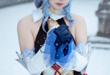 虎森森 – 原神 甘雨 雪景[42P-298.2M]-美图岛