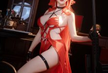 面饼仙儿 – NO.141 Nikke 小红帽礼服 [24P-245MB]-美图岛