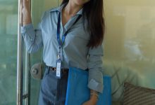 [IESS异思趣向] 2024.11.01 丝享家 1887 小婕《蓝色OL（下）》[77P-69MB]-美图岛