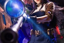 Hane Ame 雨波_沙福林 – 24年12月订阅 英雄联盟 凱特琳 [28P+2V-322MB]-美图岛