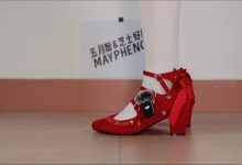 芝士好椰 NO.015  - 把麦克风夹在鞋上！听听lo鞋的声音！丘比特之心红绒！[1V／444MB]-美图岛