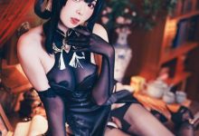 杨晨晨 黑色情趣内衣 拍摄花絮 [90P+1V-1.1G]-美图岛