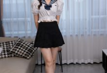 甜予摄影 NO.127 丹丹-皮鞋、白棉袜、裸足[145P+2V／10.5GB]-美图岛