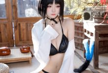 九柒喵-蔚蓝档案-桐生桔梗衬衫[10P-124MB]-美图岛