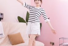 [BoBoSocks袜啵啵] NO.556 香菜-帆布鞋、白棉袜、裸足[149P-1V-5.76G]-美图岛