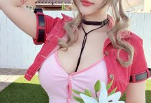 Hana Bunny –  Aerith[14P-53M]-美图岛
