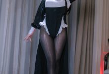 屿鱼Yukako-黑丝修女[40P-406MB]-美图岛