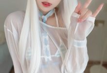 布丁大法-白毛女友[105P+8V-991MB]-美图岛