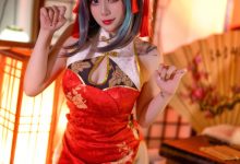 Zyra秋-碧蓝航线-柴郡新春旗袍[20P-167MB]-美图岛