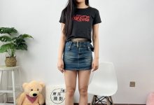 三禾摄影 No.028 牛仔裙 棉袜 帆布鞋 [184P1V-805MB]-美图岛