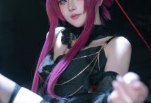 屿鱼 – 崩坏：星穹铁道 卡芙卡 缚月之夜[60P-425.6M]-美图岛