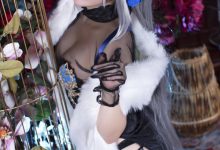 洛璃 LoLiSAMA –  碧蓝航线 路易九世旗袍[43P-458.2M]-美图岛