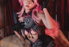 亚马逊鲶鱼 –  FGO 玉藻前旗袍[10P-199M]-美图岛