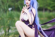 阿雪雪 –  碧蓝航线 黛朵礼服[78P-1.11G]-美图岛